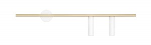 TREVO white-brass 1097D40_2 Aldex