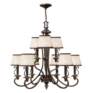PLYMOUTH old bronze HK-PLYMOUTH9 Hinkley Lighting