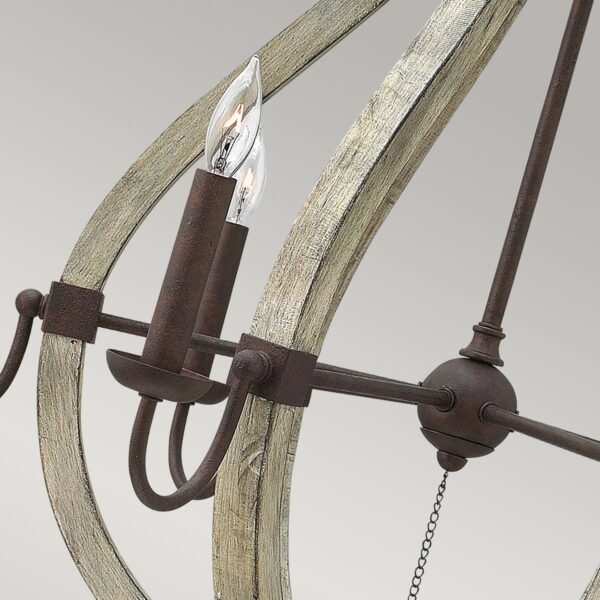 MIDDLEFIELD iron rust HK-MIDDLEFIELD6 Hinkley Lighting