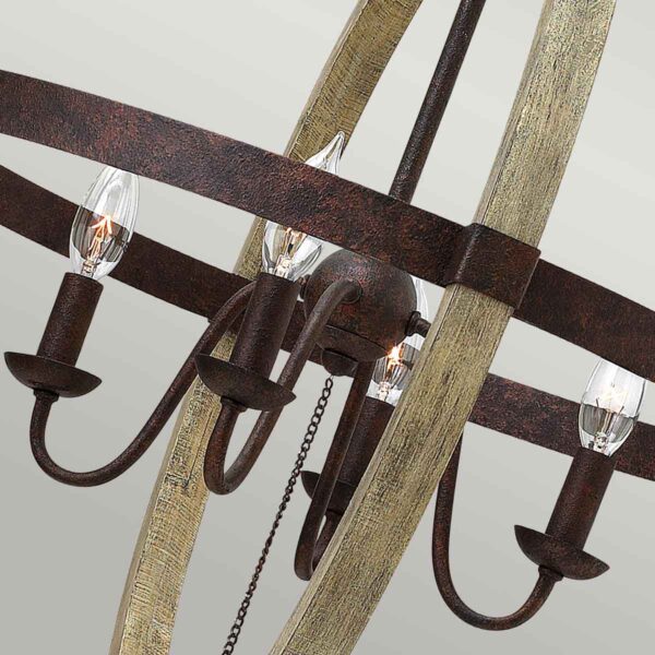 MIDDLEFIELD iron rust HK-MIDDLEFIELDP4 Hinkley Lighting