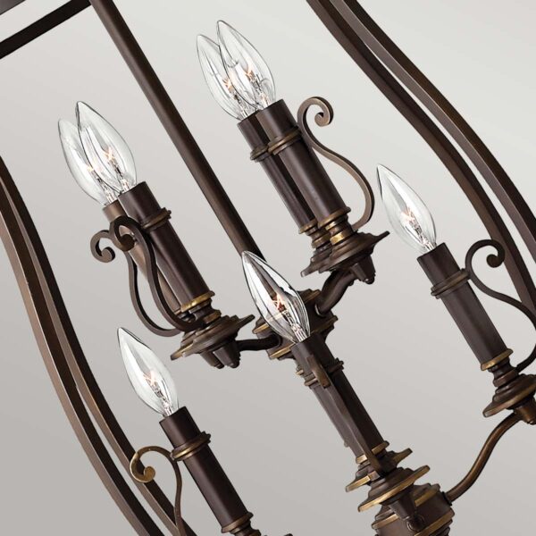 PLYMOUTH old bronze HK-PLYMOUTH8-P Hinkley Lighting